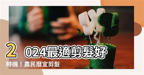 宜剪髮時間|2024年剪髮的好日子日曆